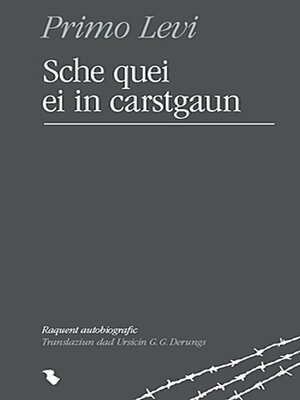 cover image of Sche quei ei in carstgaun